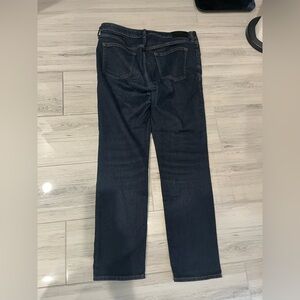 Express Blue Straight Jeans Classic Fit